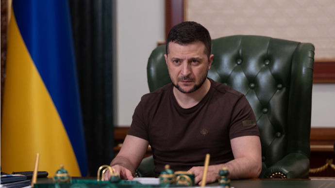 Президент Украины Владимир Зеленский.