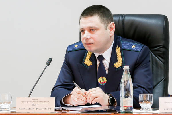 Главные прокурор Приднестровья Александр Дели.