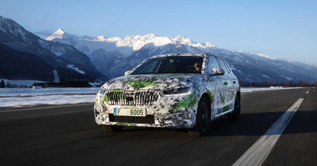 Skoda назвала срок премьеры новой Fabia.