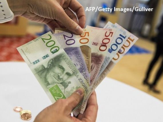 Suedia anunță un surplus bugetar dublu față de estimări