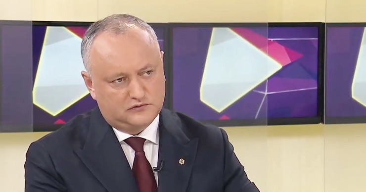 Президент Республики Молдова Игорь Додон.