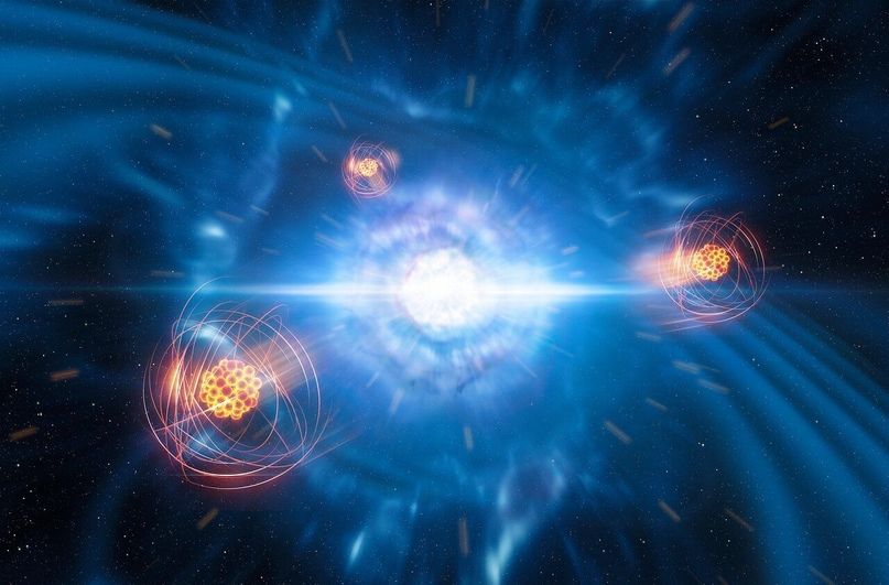 Создана новая периодическая таблица элементов, рожденных звездами.
