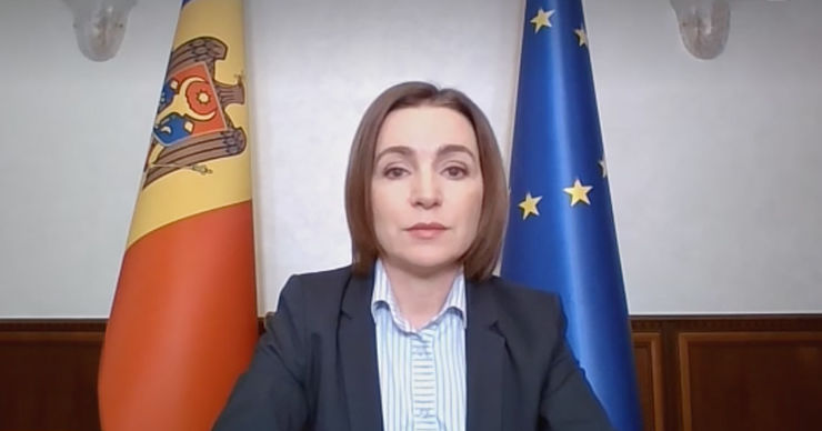 Президент Республики Молдова Майя Санду.