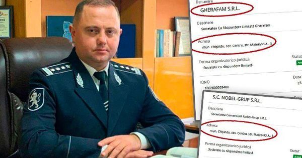 Новый начальник Инспектората полиции Бельц получил доход в 240 000 леев. Коллаж: Stiri.md