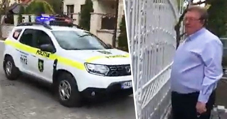 Полицейские поздравили мужчину с днем рождения по громкоговорителю.