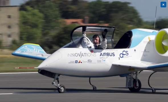 К 2020 году Airbus и Siemens разработают электросамолет.