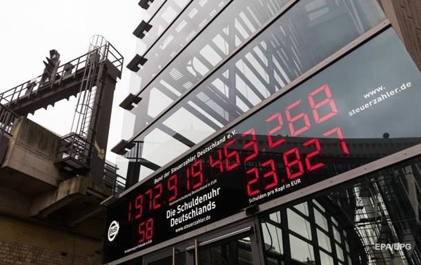 Германия сократила внешний долг на 40 млрд евро.