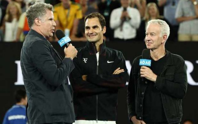 Cel mai amuzant interviu după un meci. Federer, luat la întrebări. Foto: adevarul.ro
