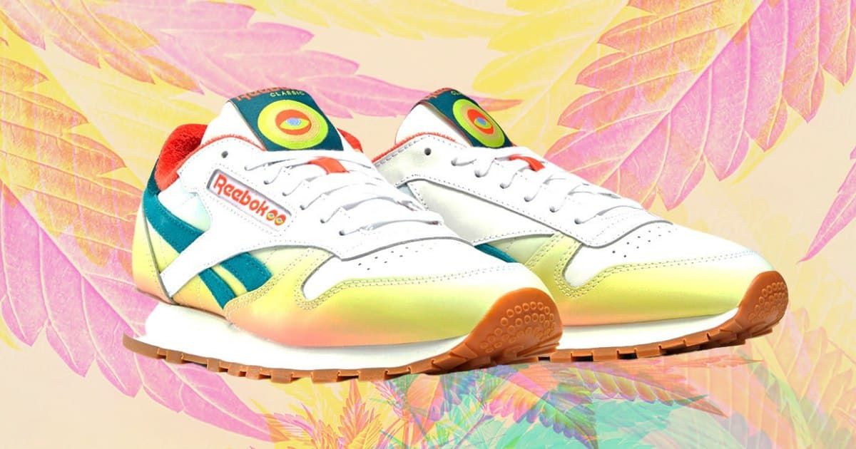Reebok выпустил лимитированные кроссовки ко Дню марихуаны.
