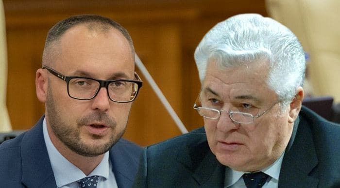 Воронин - Литвиненко: Вам нужен карманный прокурор. Коллаж: Point.md