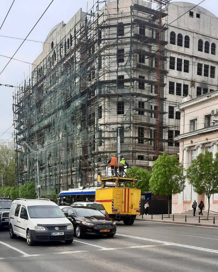 Еще один сбой на троллейбусной линии: RTEC устраняет неполадки.