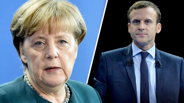 Angela Merkel, încrezătoare în victoria lui Emmanuel Macron. 