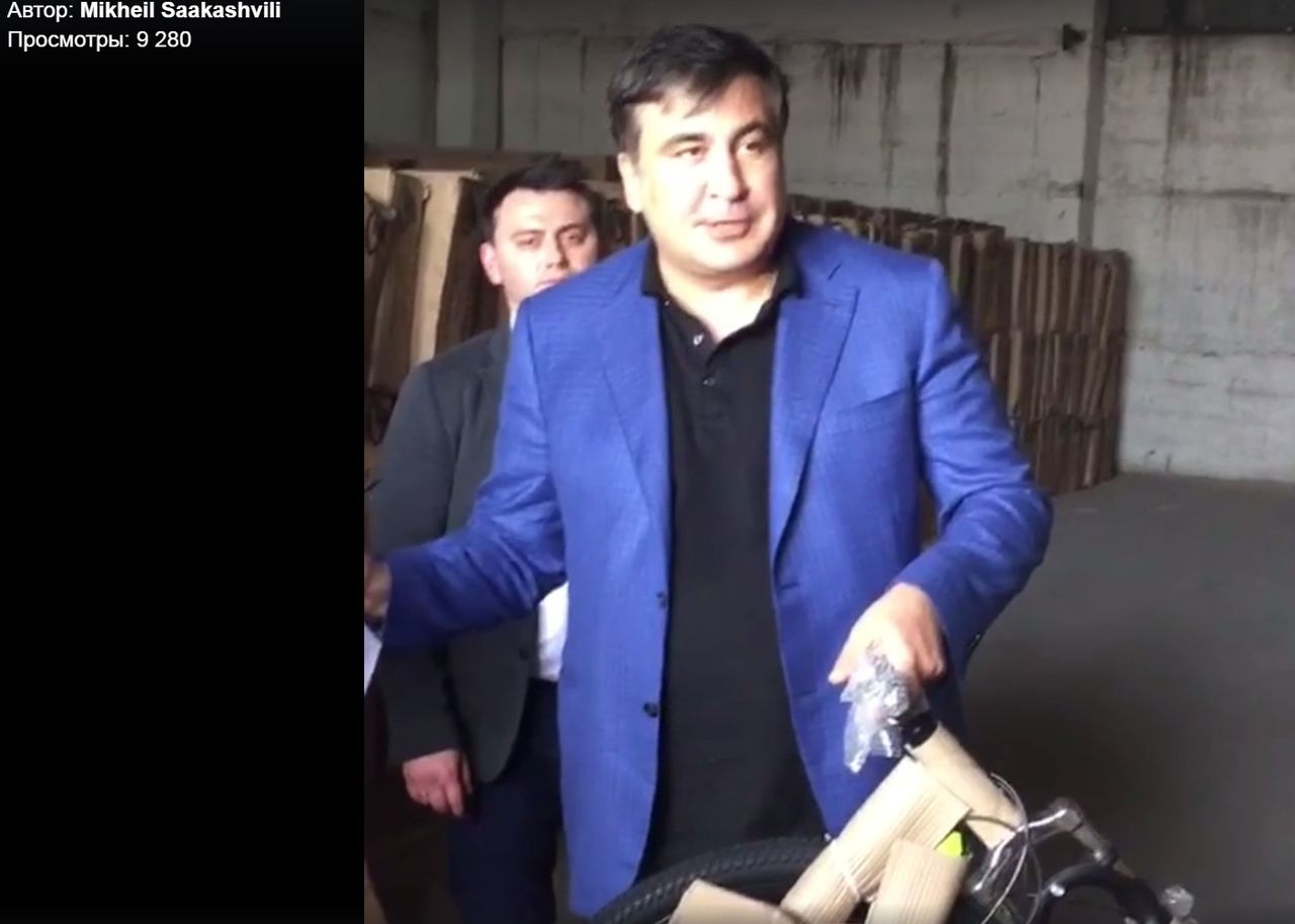 Глава Одесской областной государственной администрации (ОГА) Михаил Саакашвили.