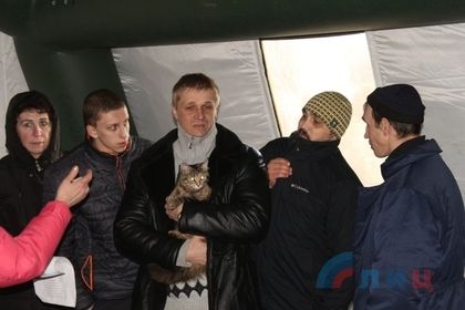 Среди обмененных на Украине пленных оказалась кошка. Фото: ЛИЦ