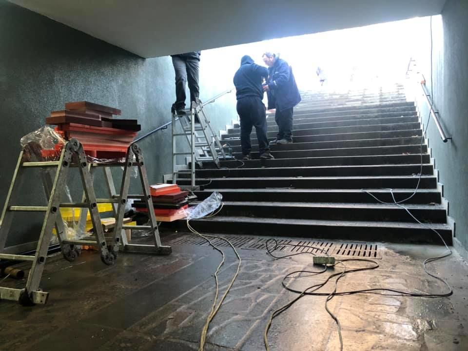 Вскоре начнётся ремонт перехода на перекрёстке Траян-Дачия-Дечебал.
