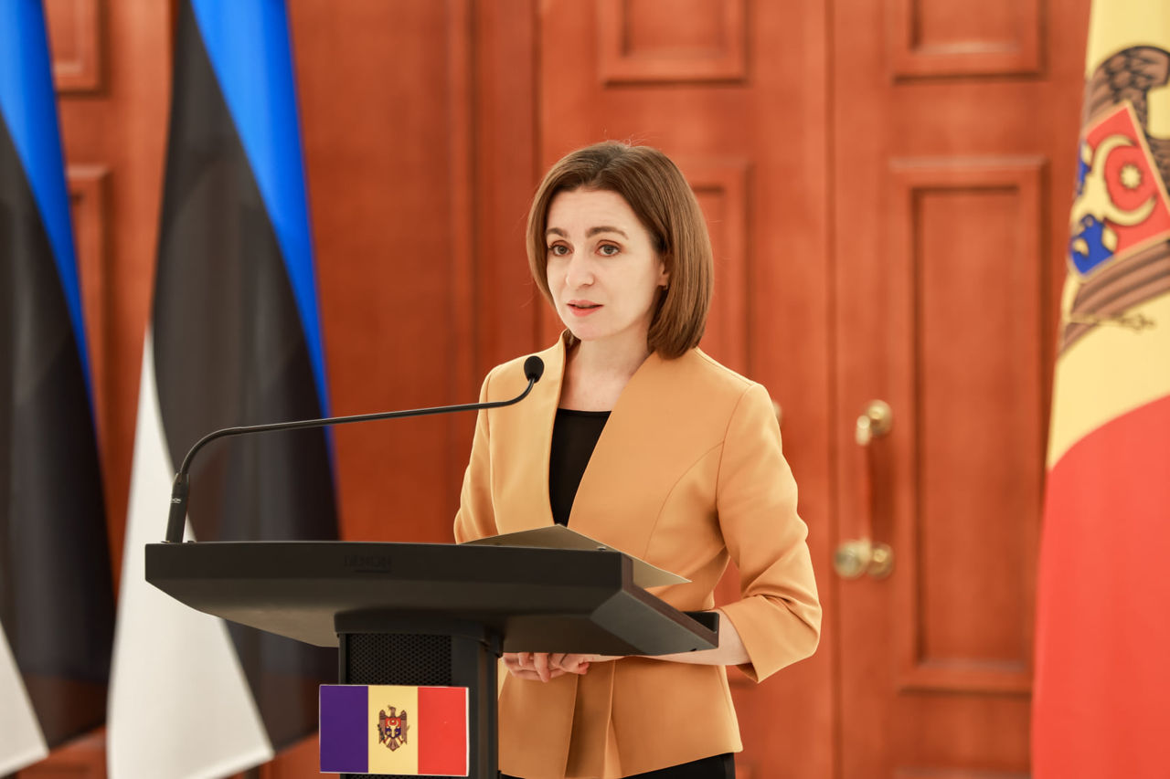 Президент Республики Молдова Майя Санду. 