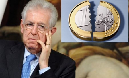 'Riscul există', a adăugat şeful cabinetului italian, considerînd că euro este 'vîrful construcţiei europene'.