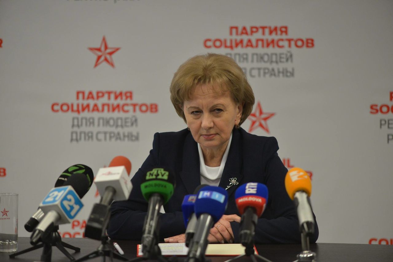 Председатель ПСРМ Зинаида Гречаный 
