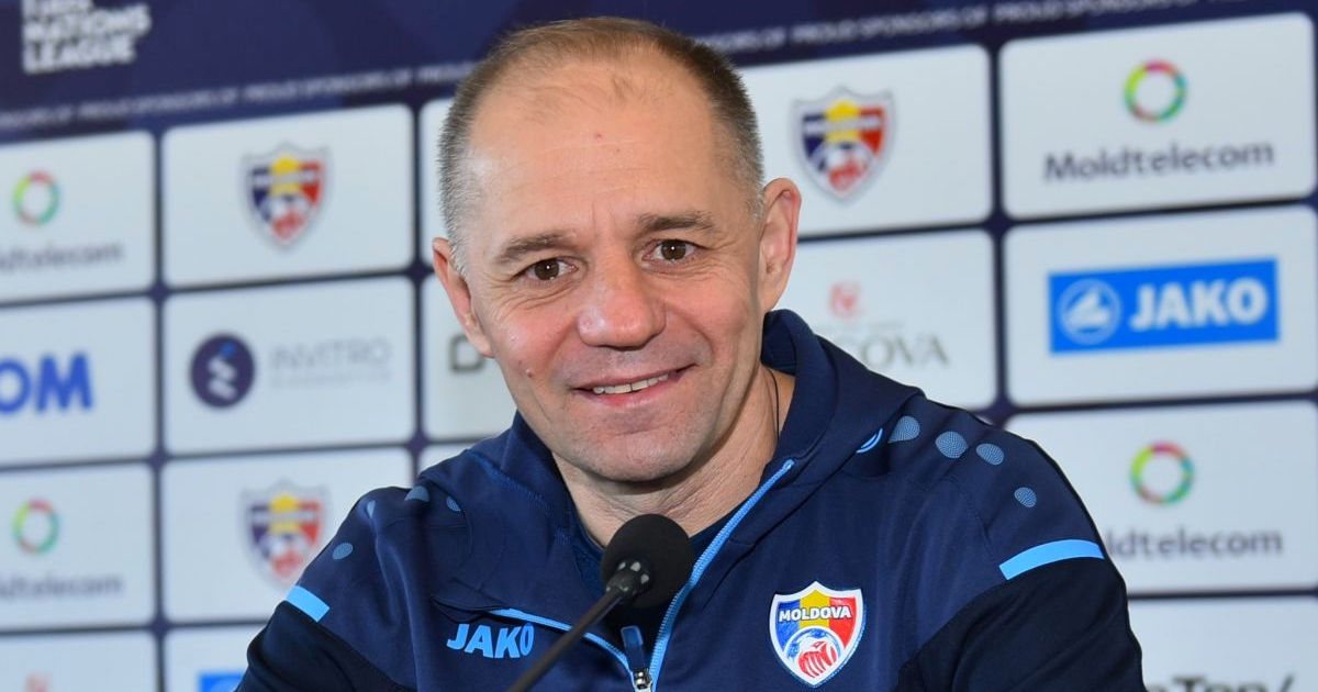 Serghei Cleșcenco rămâne selecționerul echipei naționale de fotbal a Moldovei.