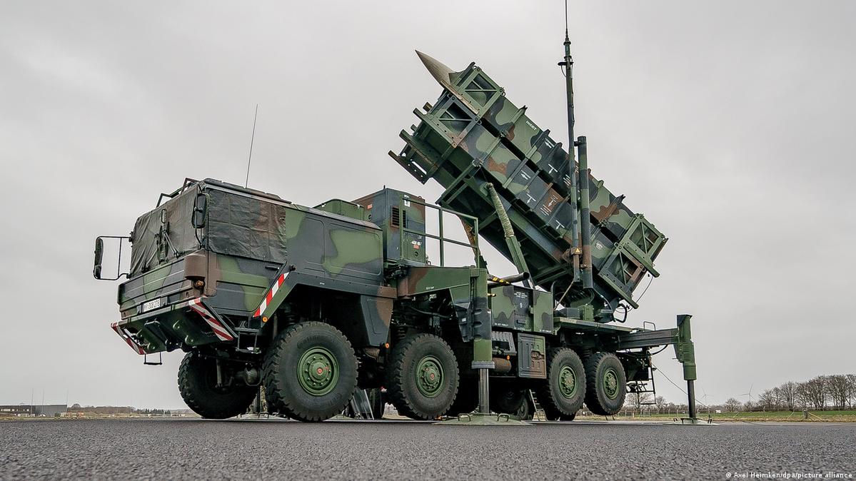 Украина получила ЗРК Patriot от Германии. Фото: dw.com