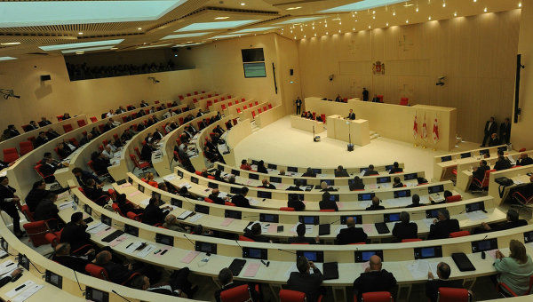 Грузинский парламент.