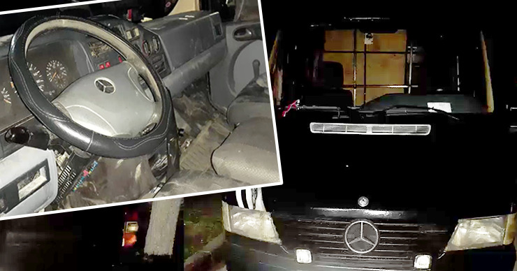 Столичная полиция задержала мужчину, угнавшего Mercedes. Коллаж: Point.md.