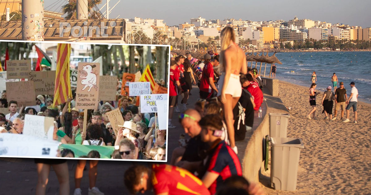 Mallorca se luptă cu turiștii care mănâncă înghețată pe străzi.