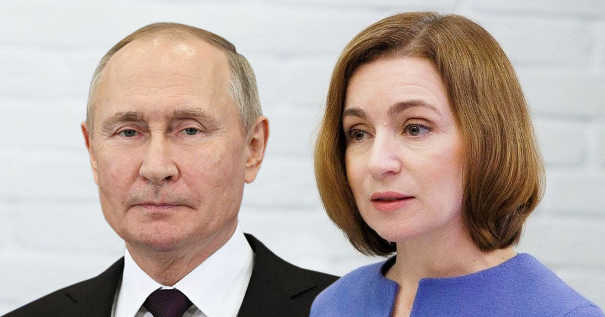 Санду: Россия хочет помешать европейскому пути Молдовы. Коллаж: Point.md