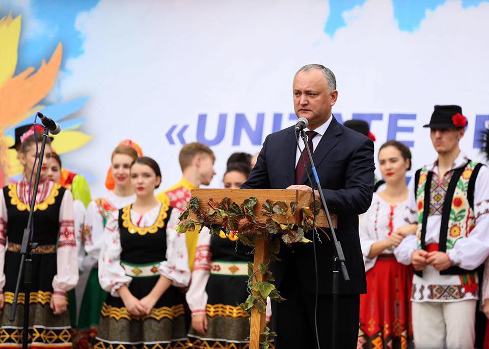 Додон примет участие в форуме этносов Молдовы. 