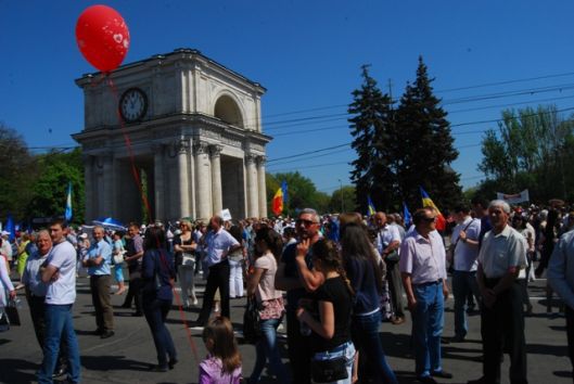 Capitala de nord a Moldovei – Bălţi – se pregăteşte să marcheze Ziua Victoriei cu fast, în piaţa centrală a oraşului.