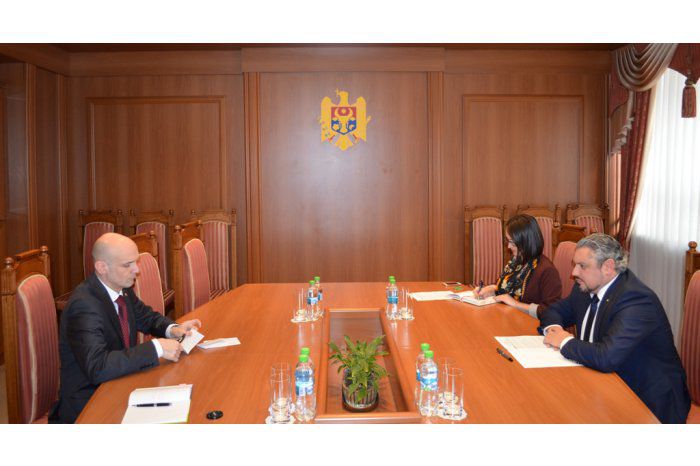 Министр иностранных дел Андрей Галбур принял посла Латвии.