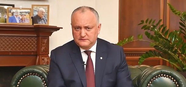 Президент Молдовы Игорь Додон.