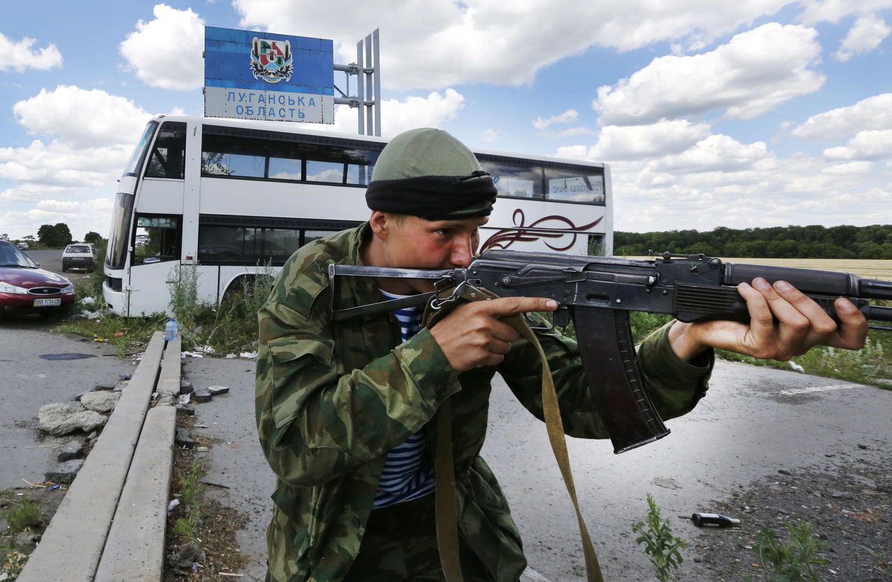 Украинская погранслужба приступила к подготовке снайперов.
