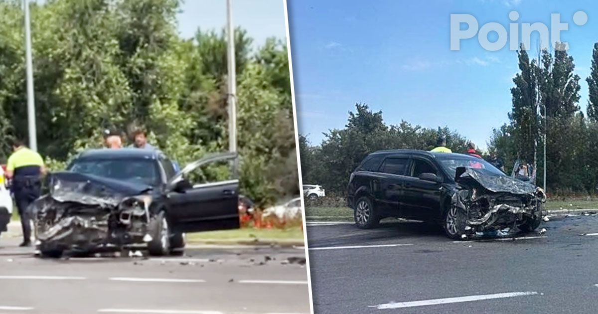 Accident în apropiere de Aeroportul Chișinău: Doi copii, transportați la spital.