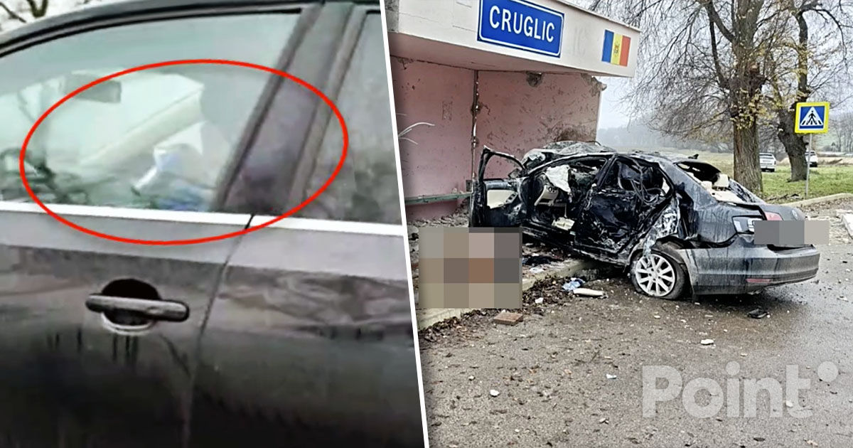 Grav accident la Criuleni: Un șofer a murit în timp ce încerca să fugă de Poliție.