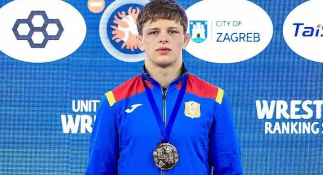 Молдавский борец Александр Соловей завоевал бронзу на турнире Zagreb Open-2025.