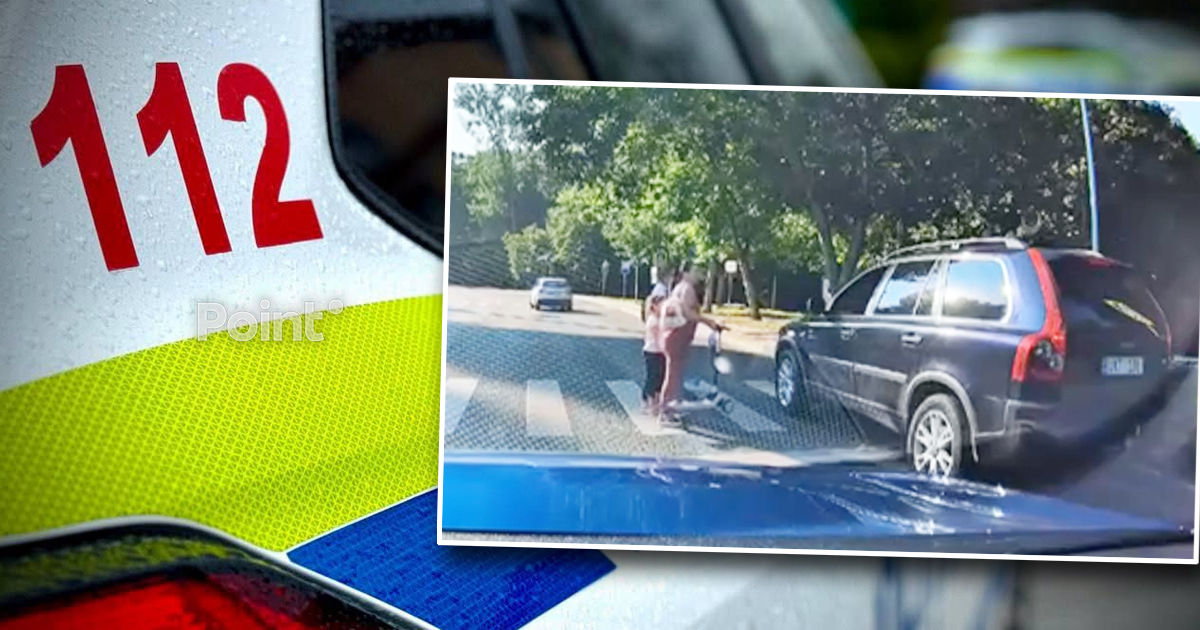 Un șofer care nu a acordat prioritate pietonilor, sancționat de Poliție.