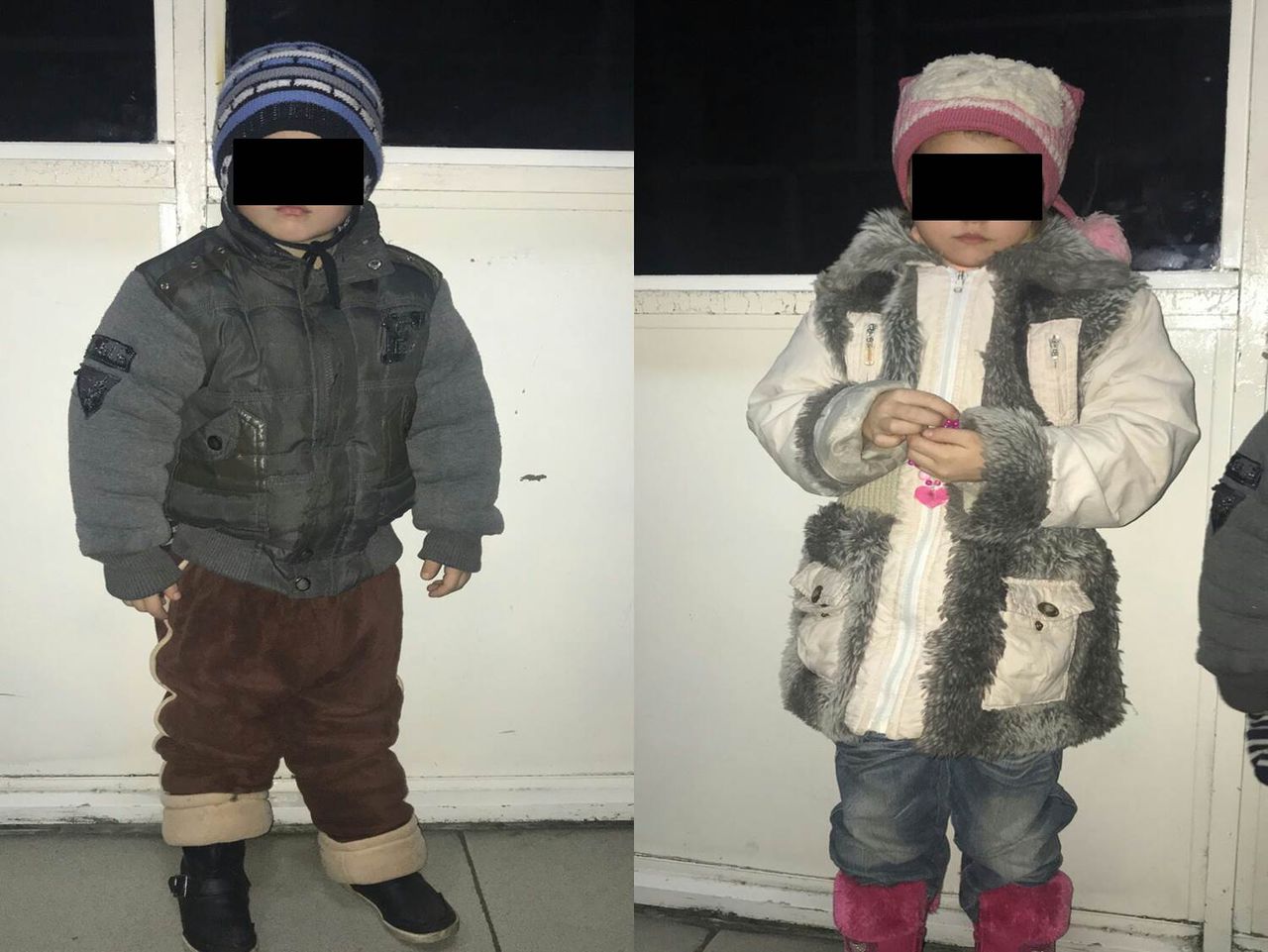4-летний мальчик и 7-летняя девочка были  отставленны без присмотра на остановке по улице Каля Ешилор.