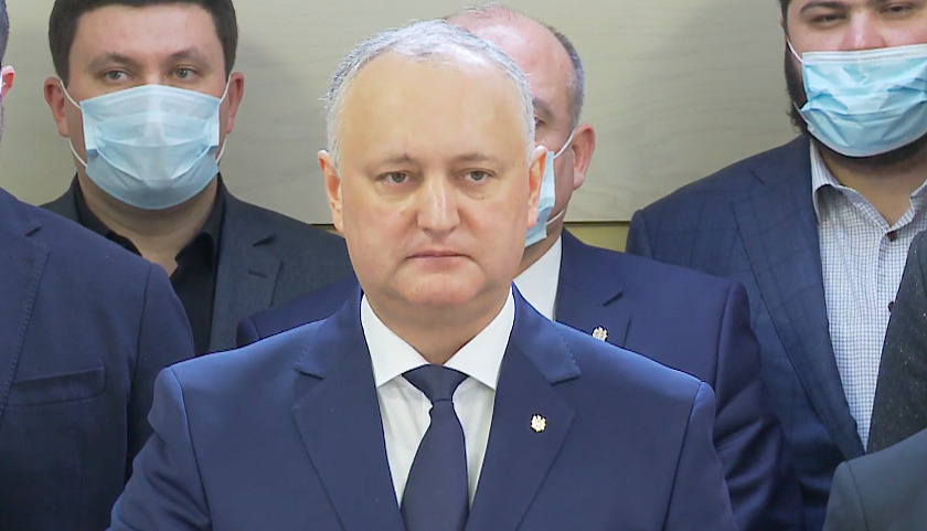 ПСРМ не будет голосовать за правительство Гросу.