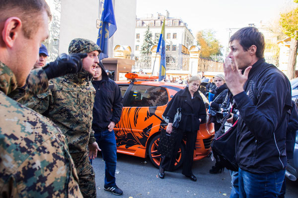 Инициаторами митинга выступила общественная организация "Голос Одессы".
