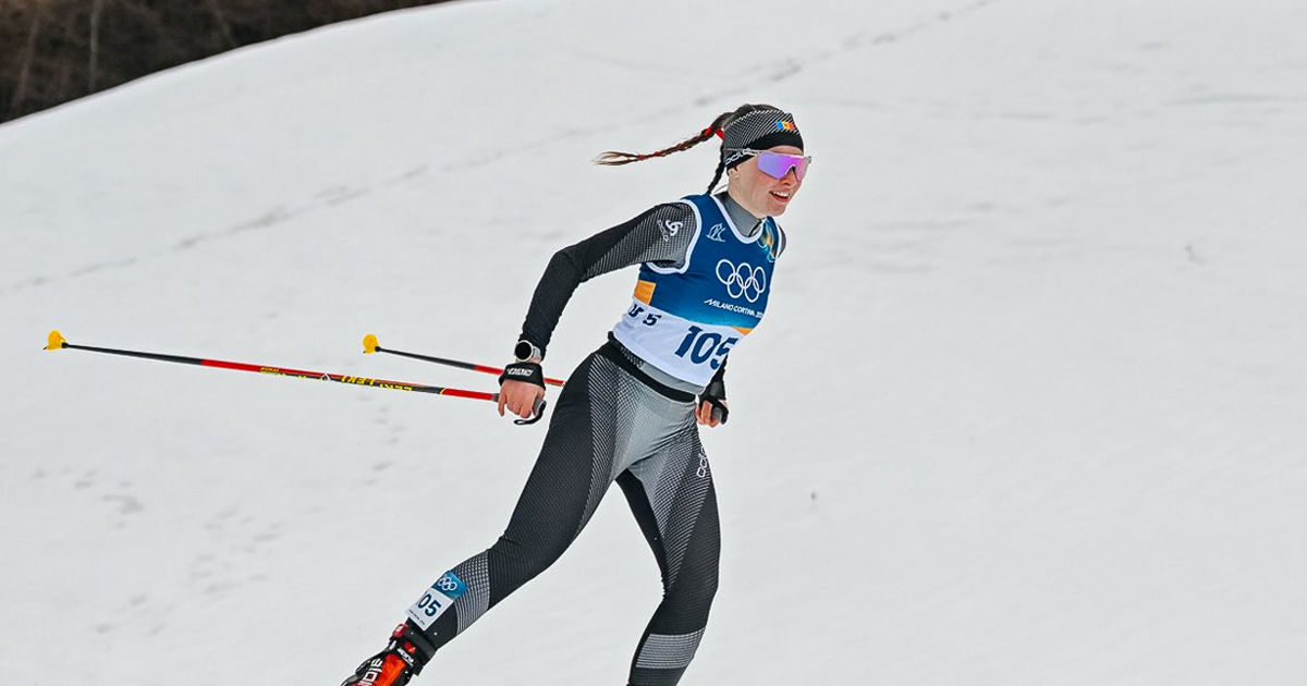 Elizaveta Hlusovici s-a clasat pe locul 104 în proba de 10 km la Jocurile Olimpice de iarnă.