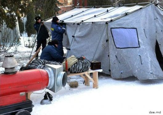 Serviciul Protecţiei Civile şi Situaţiilor Excepţionale va retrage corturile de reabilitare.