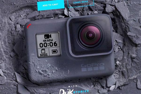 GoPro представила экшн-камеру Hero 6 Black. Фото: GoPro