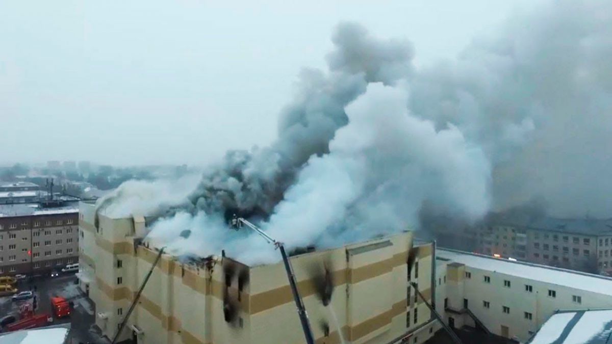 Numărul mare de morți în incendiu din orașul siberian Kemerovo.