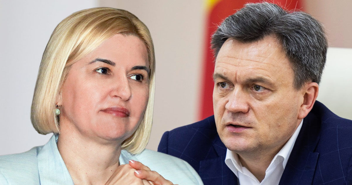 Влах - Речану: Вы единственный кабмин, который постоянно работает в условиях ЧП. Коллаж: Point.md