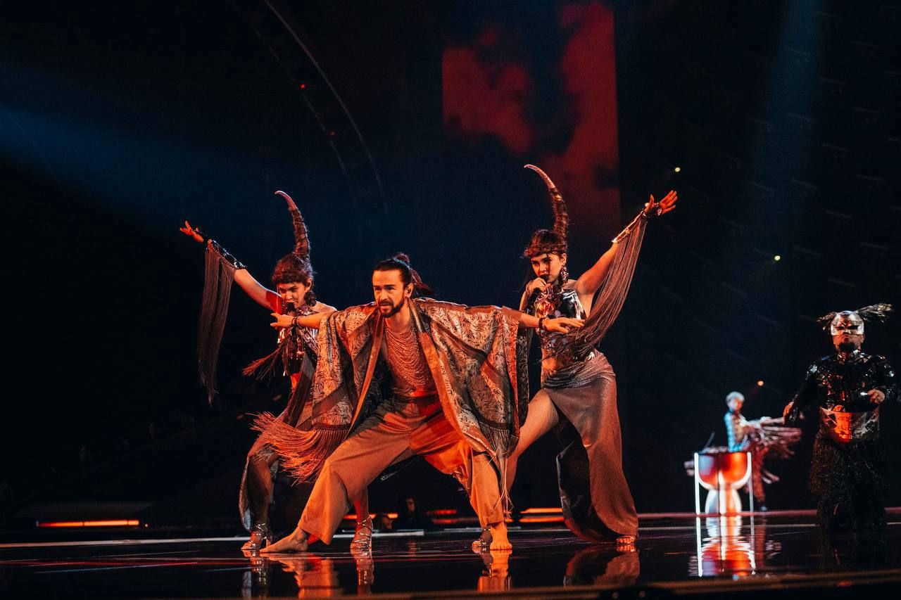 Паша Парфени провёл первую репетицию на сцене Евровидения-2023 в Ливерпуле.