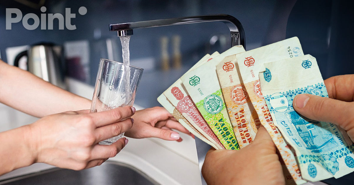 Для жителей Кишинева выросли тарифы на воду и канализацию.
