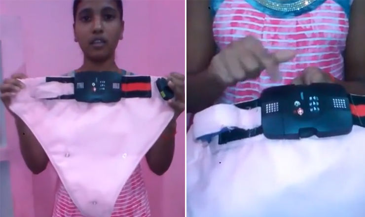 O tânără a inventat un model de lenjerie intimă anti-viol