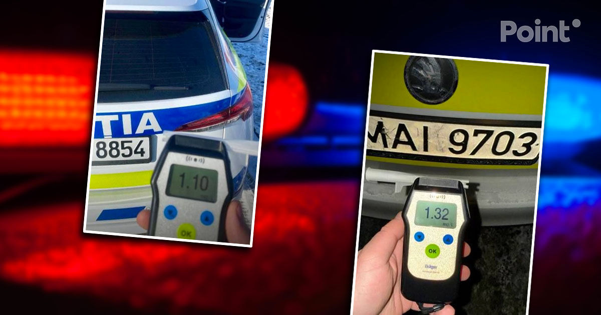 Poliția continuă acțiunile de control pentru identificare șoferilor beți pe drumurile din țară.