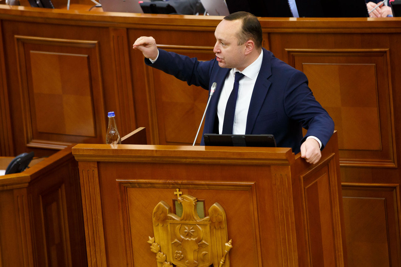 Вице-председатель парламента, член Исполкома ПСРМ Влад Батрынча. Фото: Point.md